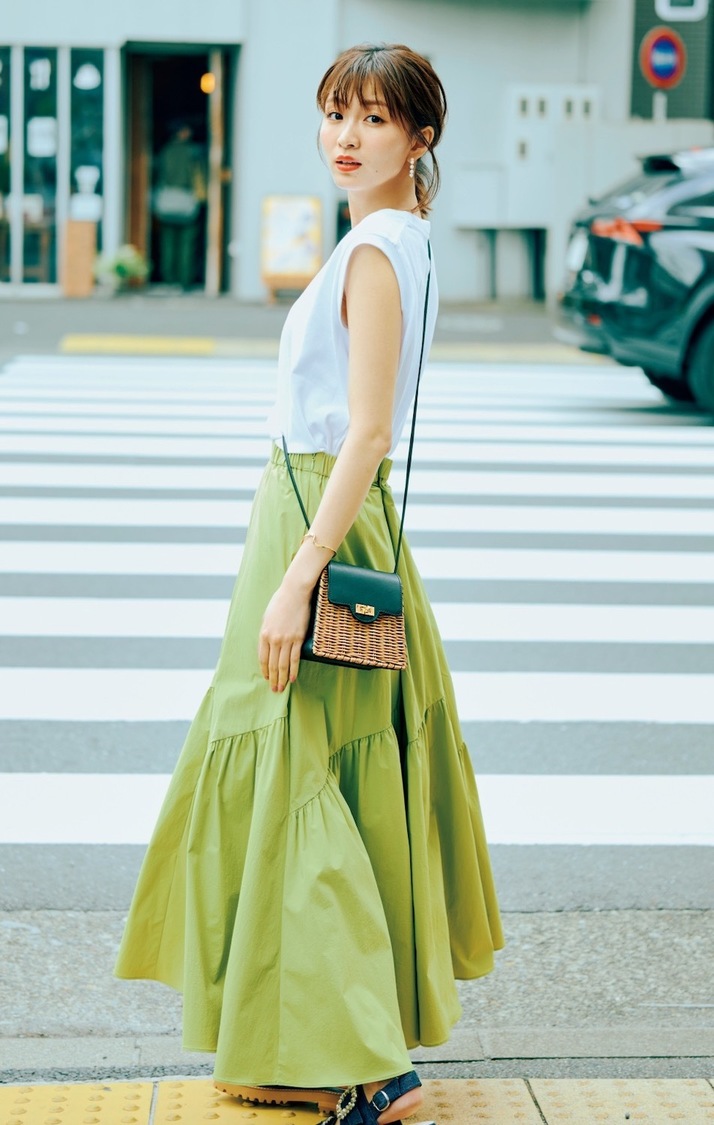 岡崎紗絵『andGIRL』夏号より