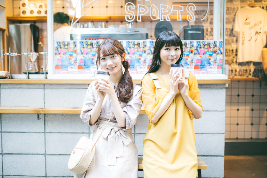 江嶋綾恵梨（26時のマスカレイド）、寺嶋由芙｜東京・渋谷『ABOUT LIFE COFFEE BREWERS』