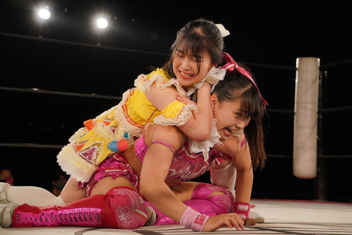 第3試合＜アップアップガールズ（プロレス）2nd SHOW 掴むぞ！最上級のステージ！＞新宿FACE（2023年6月10日）