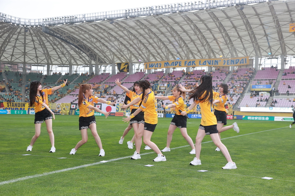 いぎなり東北産＜J2 第20節 ベガルタ仙台対ジュビロ磐田戦＞ユアテックスタジアム仙台（2023年6月11日）（©︎VEGALTA SENDAI ）