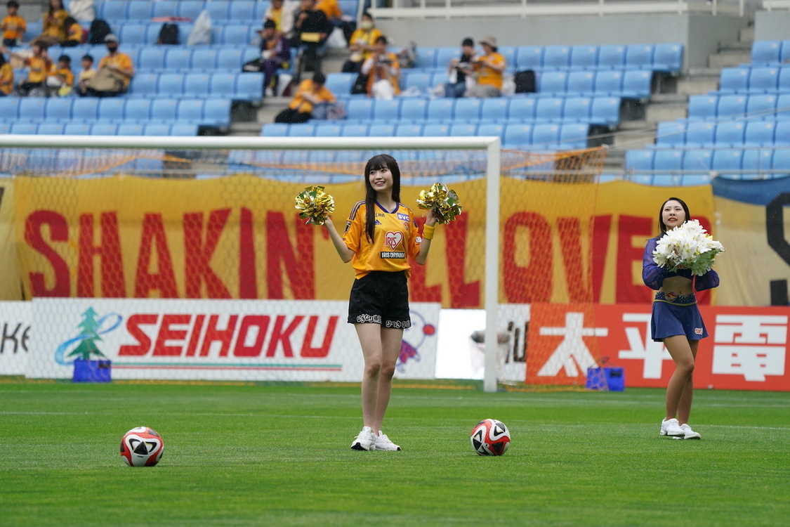 いぎなり東北産＜J2 第20節 ベガルタ仙台対ジュビロ磐田戦＞ユアテックスタジアム仙台（2023年6月11日）（©︎VEGALTA SENDAI ）