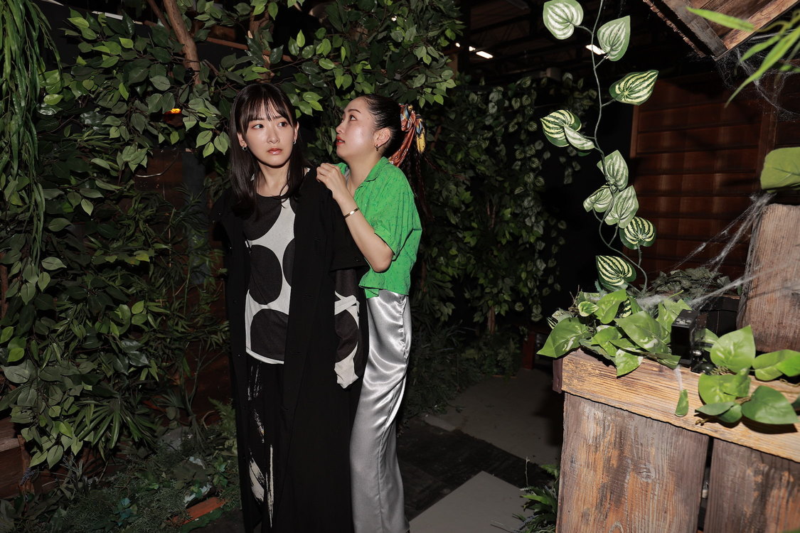 生駒里奈、川添野愛＜「イマジョの館」オープニング記念イベント＞よみうりランド（2023年6月14日）