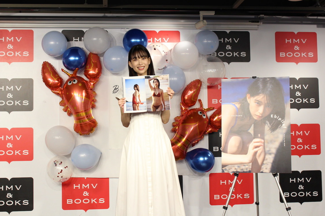 ＜『森川葵写真集「Ebipilaf」』発売記念イベント＞HMV&BOOKS SHIBUYA（2023年6月17日／ⒸSDP）