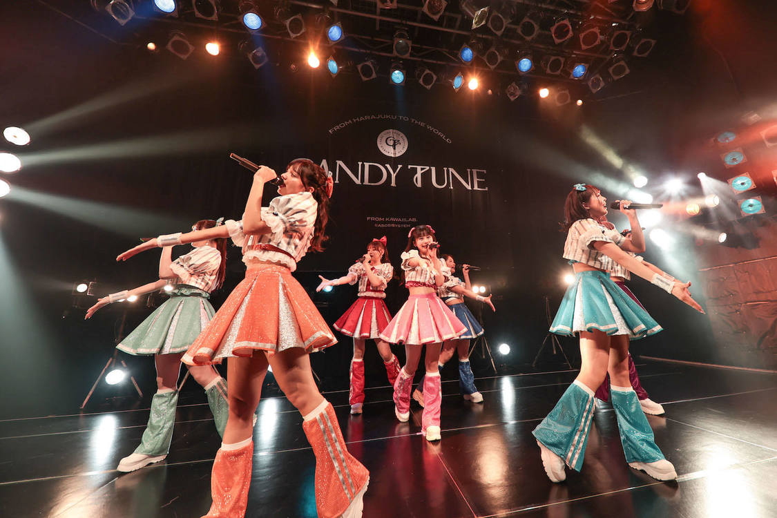 ＜CANDY TUNE 初単独公演＞Spotify O-WEST（2023年6月27日）