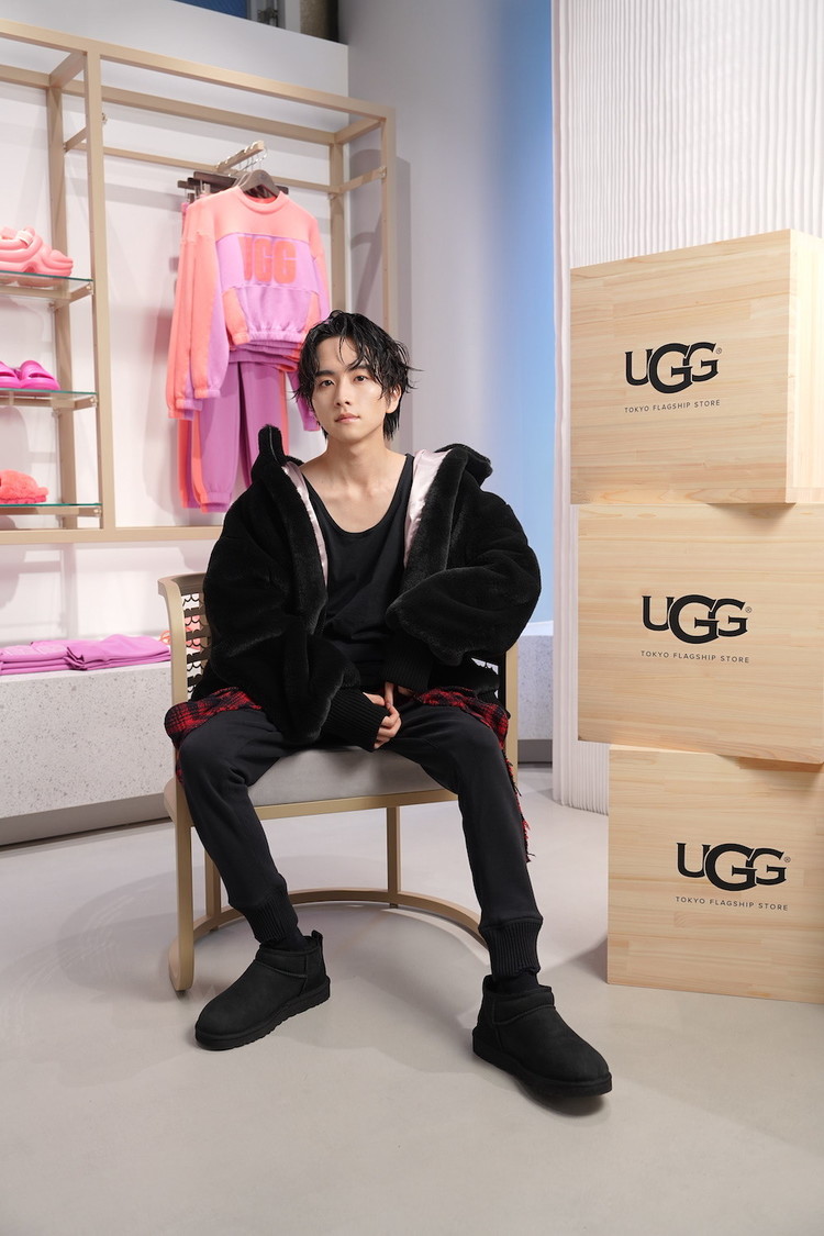 板垣李光人＜『UGG TOKYO FLAGSHIP STORE』オープン記念イベント＞原宿ZERO GATE（2023年6月27日）