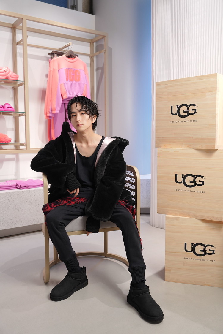 板垣李光人＜『UGG TOKYO FLAGSHIP STORE』オープン記念イベント＞原宿ZERO GATE（2023年6月27日）