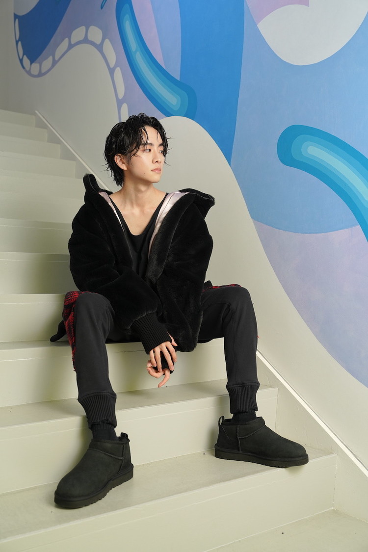 板垣李光人＜『UGG TOKYO FLAGSHIP STORE』オープン記念イベント＞原宿ZERO GATE（2023年6月27日）