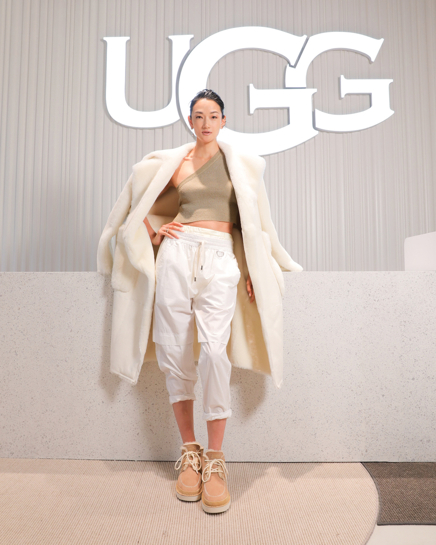 冨永愛＜『UGG TOKYO FLAGSHIP STORE』オープン記念イベント＞原宿ZERO GATE（2023年6月27日）