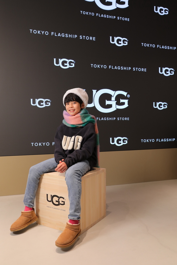 柊木陽太＜『UGG TOKYO FLAGSHIP STORE』オープン記念イベント＞原宿ZERO GATE（2023年6月27日）