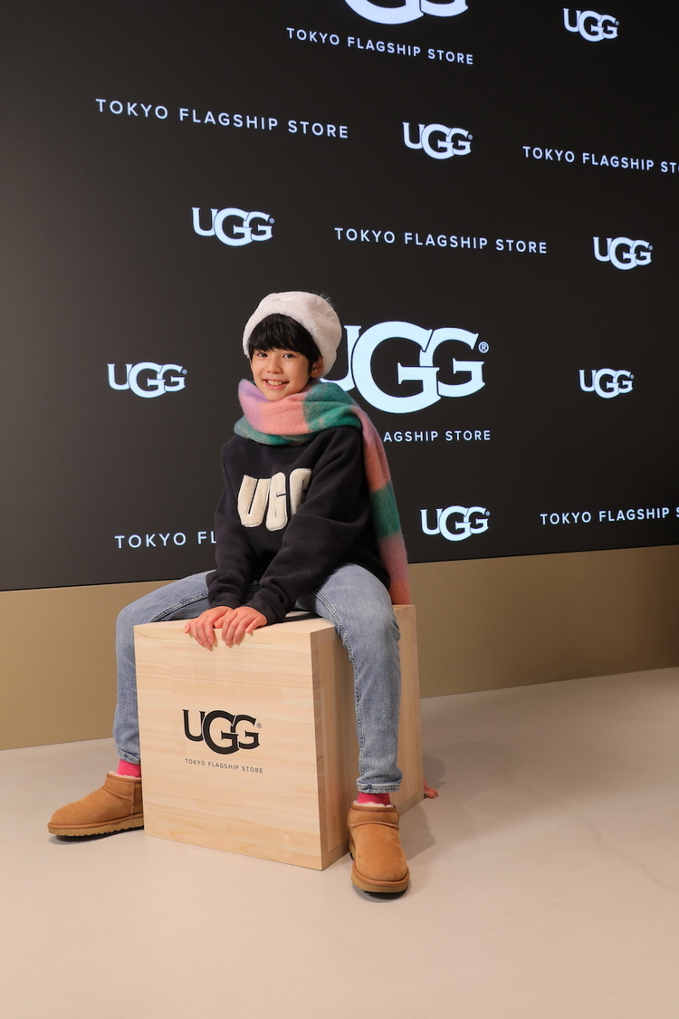 柊木陽太＜『UGG TOKYO FLAGSHIP STORE』オープン記念イベント＞原宿ZERO GATE（2023年6月27日）