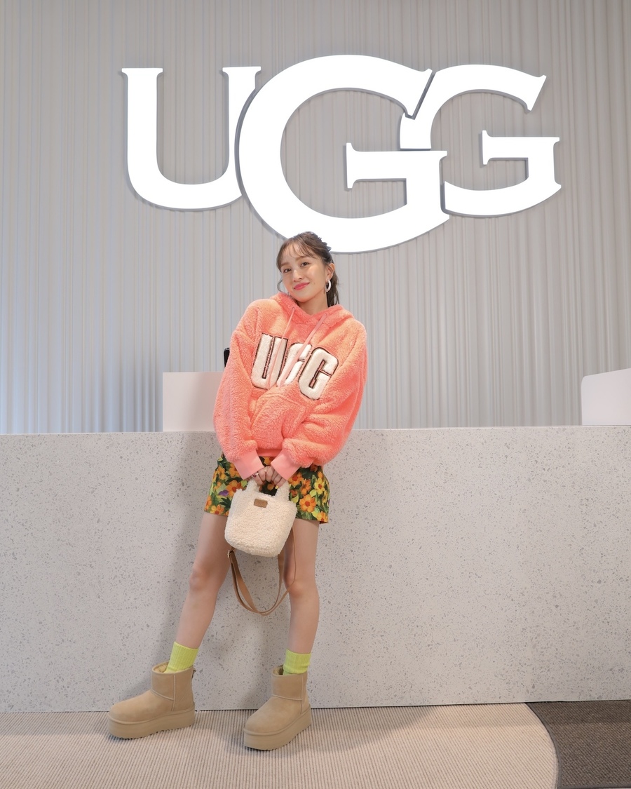 百田夏菜子（ももいろクローバーZ）＜『UGG TOKYO FLAGSHIP STORE』オープン記念イベント＞原宿ZERO GATE（2023年6月27日）