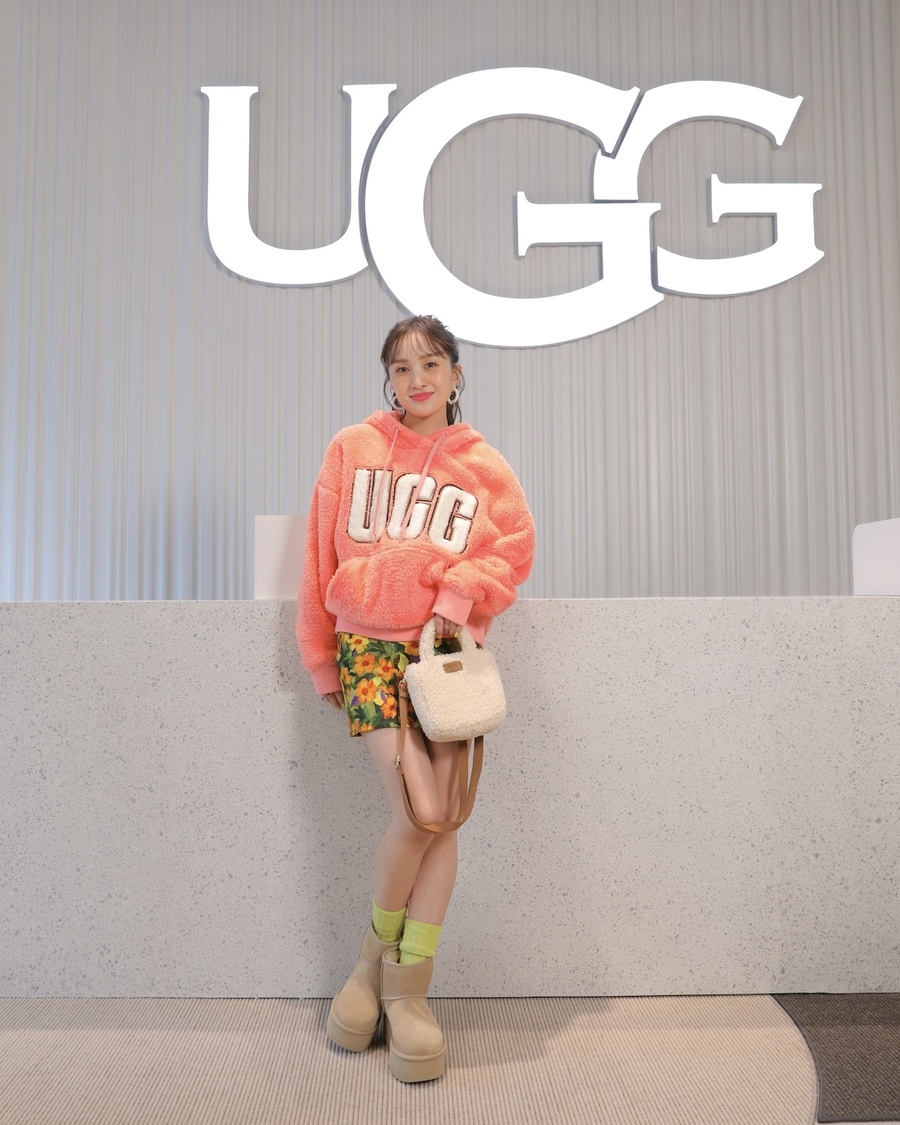 百田夏菜子（ももいろクローバーZ）＜『UGG TOKYO FLAGSHIP STORE』オープン記念イベント＞原宿ZERO GATE（2023年6月27日）