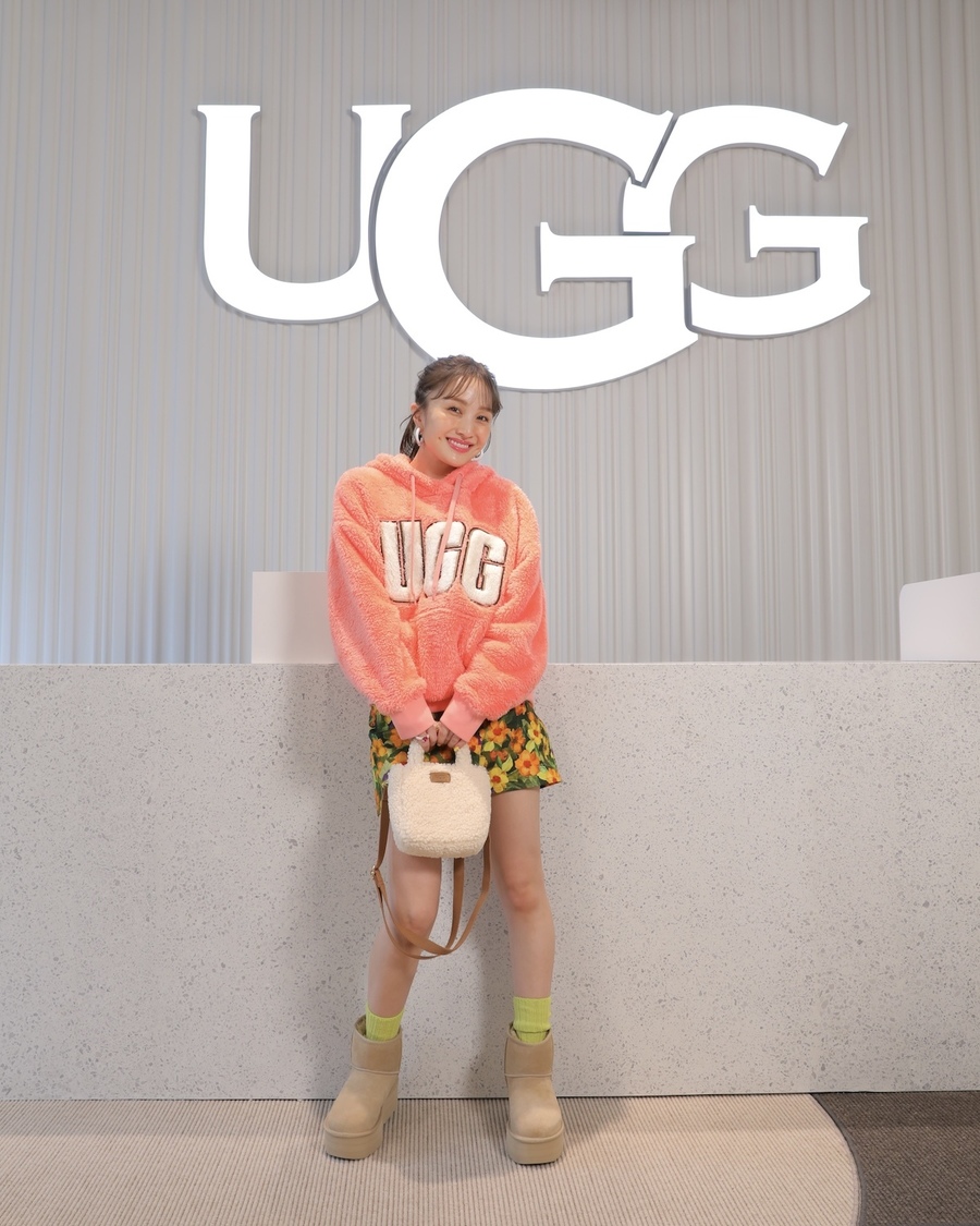 百田夏菜子（ももいろクローバーZ）＜『UGG TOKYO FLAGSHIP STORE』オープン記念イベント＞原宿ZERO GATE（2023年6月27日）
