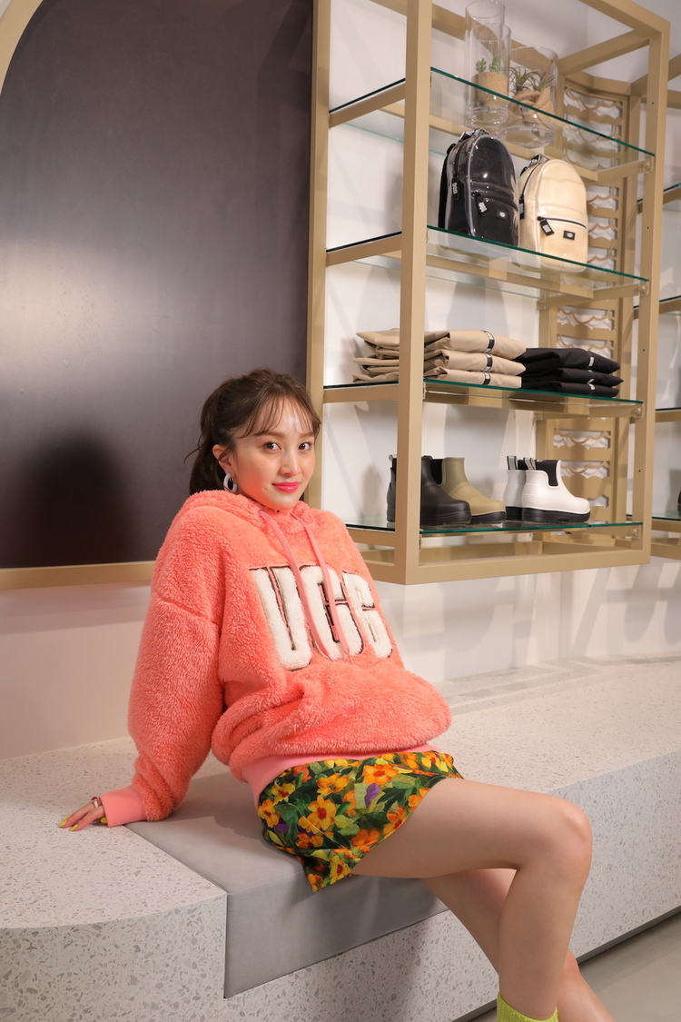 百田夏菜子（ももいろクローバーZ）＜『UGG TOKYO FLAGSHIP STORE』オープン記念イベント＞原宿ZERO GATE（2023年6月27日）