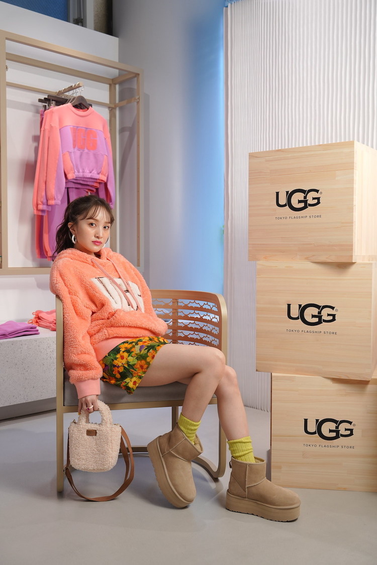 百田夏菜子（ももいろクローバーZ）＜『UGG TOKYO FLAGSHIP STORE』オープン記念イベント＞原宿ZERO GATE（2023年6月27日）