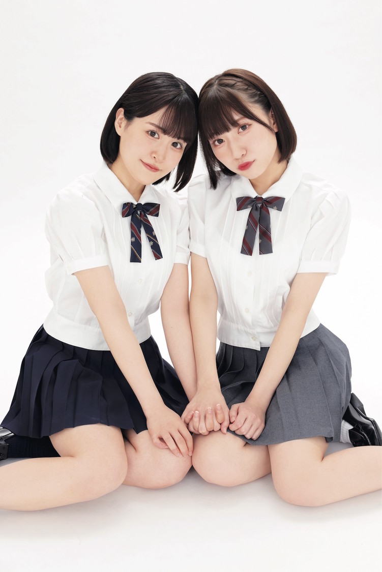 牧野みなた、雪野まゆき（『Cream8月号』より）