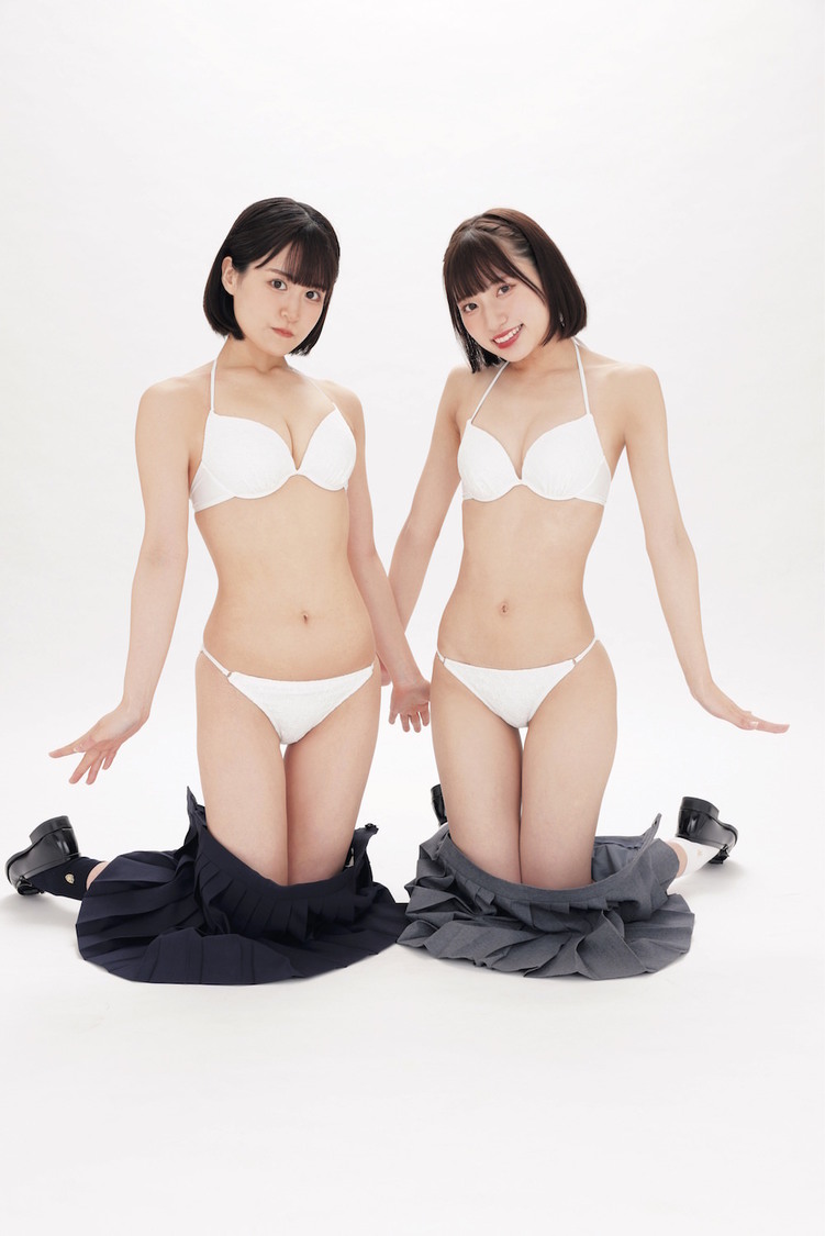 牧野みなた、雪野まゆき（『Cream8月号』より）