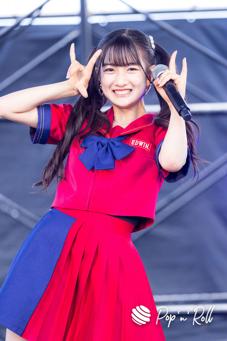 上村佳里奈（Shibu3 project）＜超NATSUZOME2023＞NATSUステージ／海浜幕張公演Gブロック（2023年7月2日）