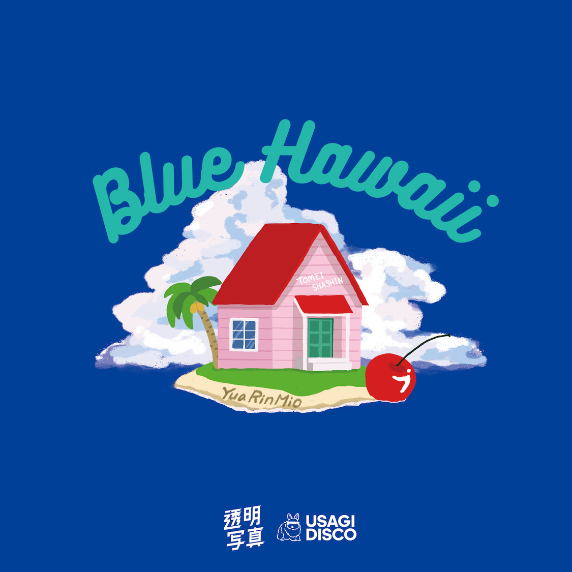 透明写真「Blue Hawaii」