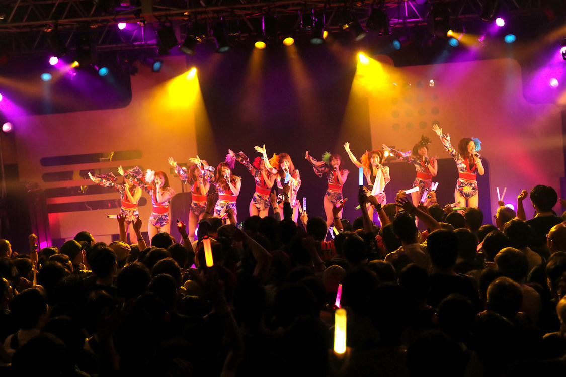 恵比寿マスカッツ＜YATSUI FESTIVAL! 2019＞｜duo MUSIC EXCHANGE（2019年6月15日）／撮影：Soshi Setani