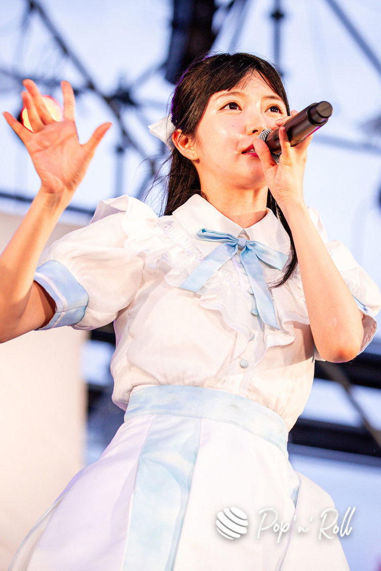 小野寺梓（真っ白なキャンバス）＜超NATSUZOME2023＞超ステージ／海浜幕張公演Gブロック（2023年7月1日）