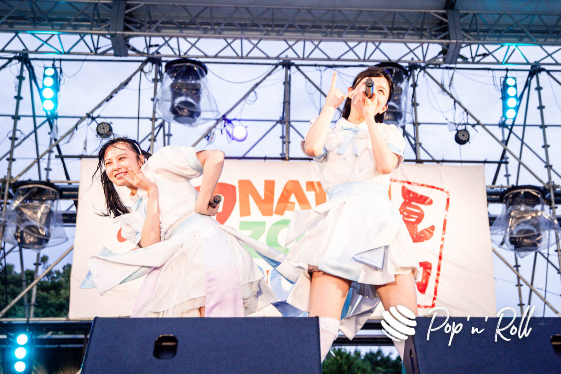 真っ白なキャンバス＜超NATSUZOME2023＞超ステージ／海浜幕張公演Gブロック（2023年7月1日）