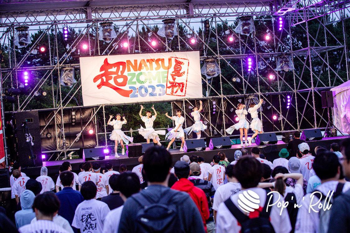 真っ白なキャンバス＜超NATSUZOME2023＞超ステージ／海浜幕張公演Gブロック（2023年7月1日）