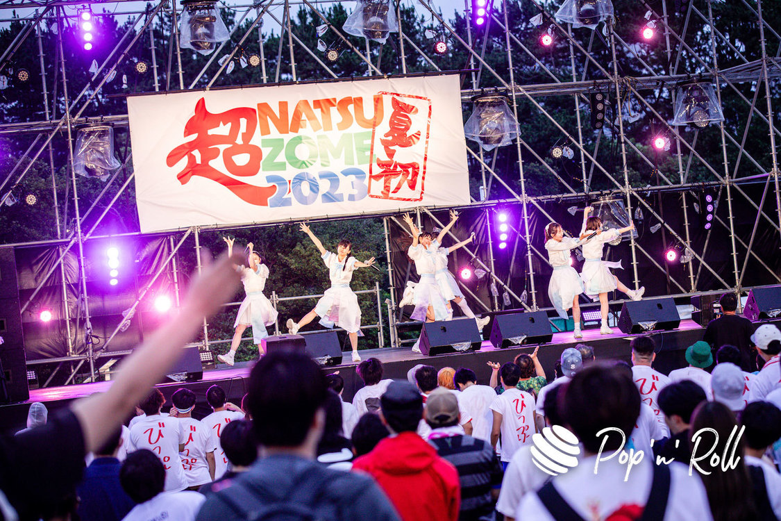 真っ白なキャンバス＜超NATSUZOME2023＞超ステージ／海浜幕張公演Gブロック（2023年7月1日）