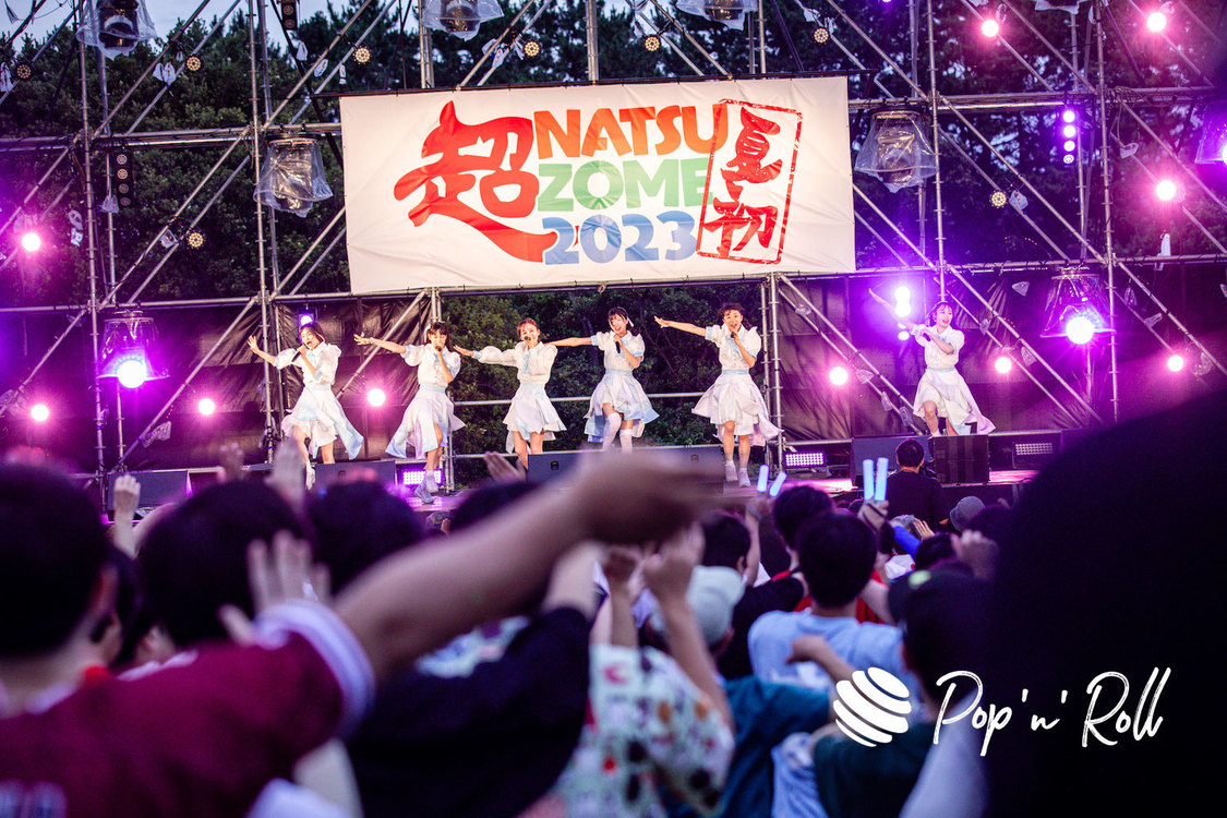 真っ白なキャンバス＜超NATSUZOME2023＞超ステージ／海浜幕張公演Gブロック（2023年7月1日）