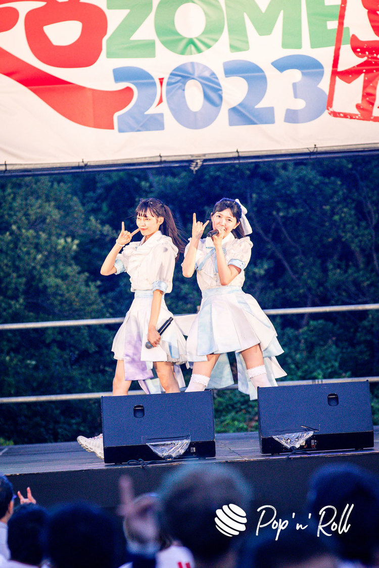 真っ白なキャンバス＜超NATSUZOME2023＞超ステージ／海浜幕張公演Gブロック（2023年7月1日）