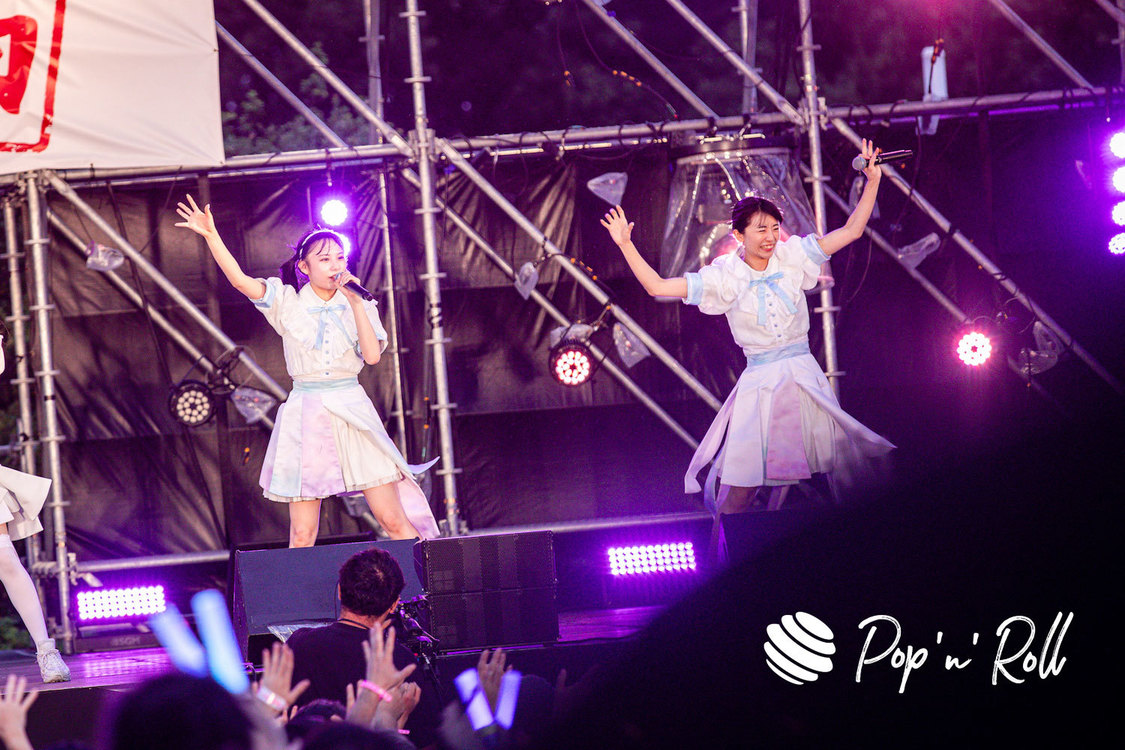 真っ白なキャンバス＜超NATSUZOME2023＞超ステージ／海浜幕張公演Gブロック（2023年7月1日）