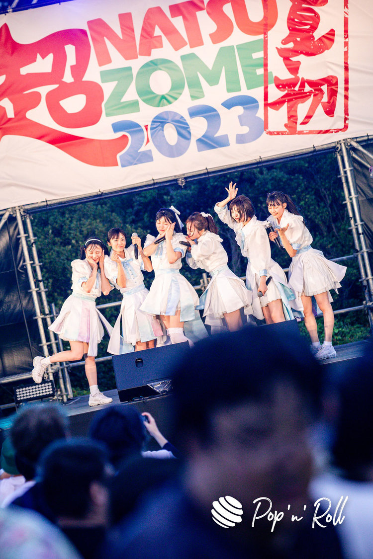 真っ白なキャンバス＜超NATSUZOME2023＞超ステージ／海浜幕張公演Gブロック（2023年7月1日）