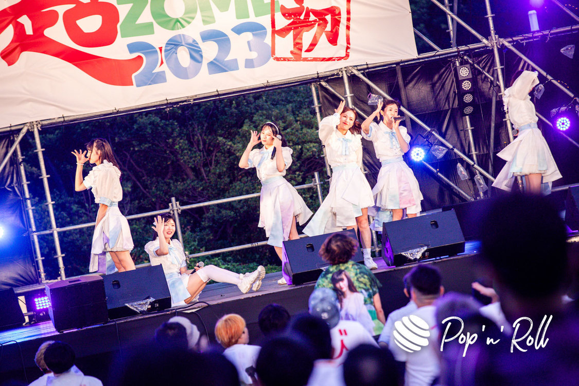 真っ白なキャンバス＜超NATSUZOME2023＞超ステージ／海浜幕張公演Gブロック（2023年7月1日）