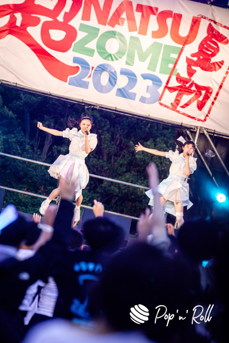 真っ白なキャンバス＜超NATSUZOME2023＞超ステージ／海浜幕張公演Gブロック（2023年7月1日）