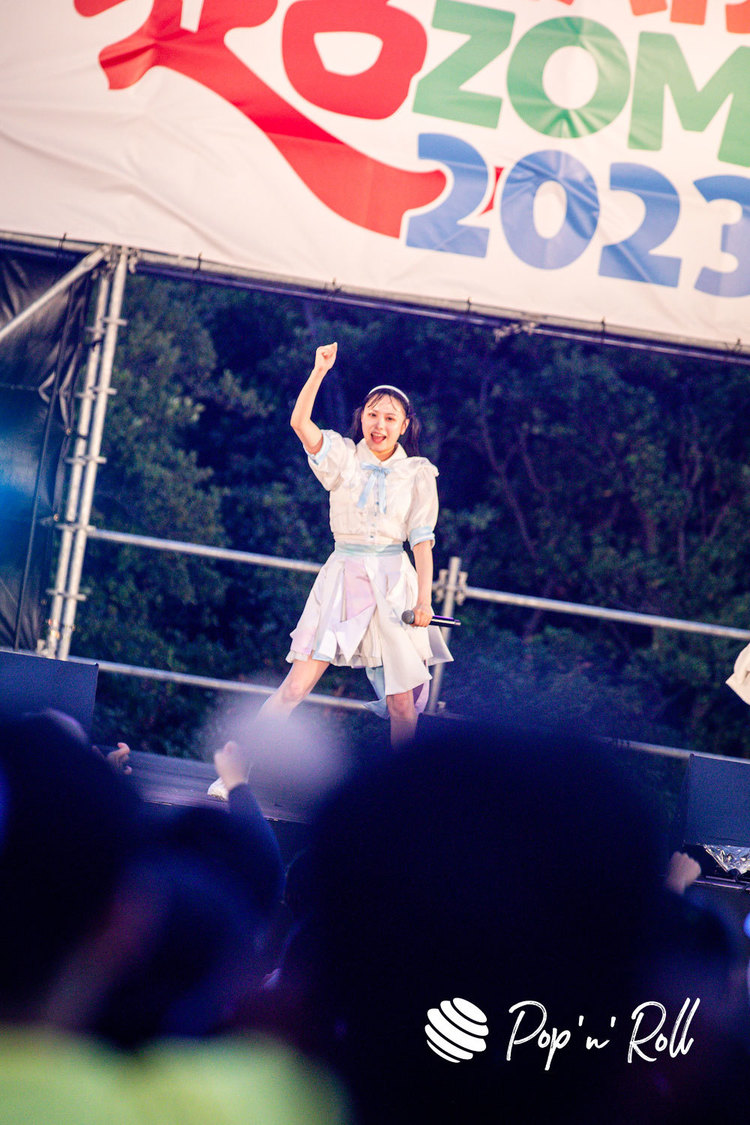 真っ白なキャンバス＜超NATSUZOME2023＞超ステージ／海浜幕張公演Gブロック（2023年7月1日）