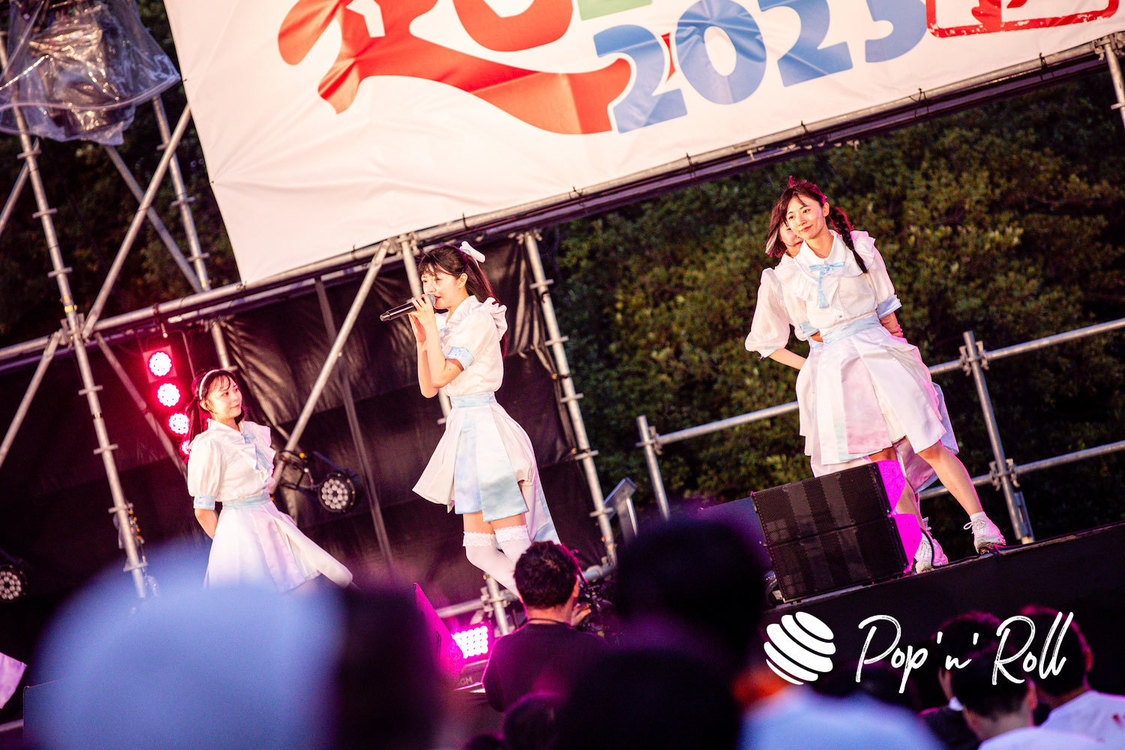 真っ白なキャンバス＜超NATSUZOME2023＞超ステージ／海浜幕張公演Gブロック（2023年7月1日）