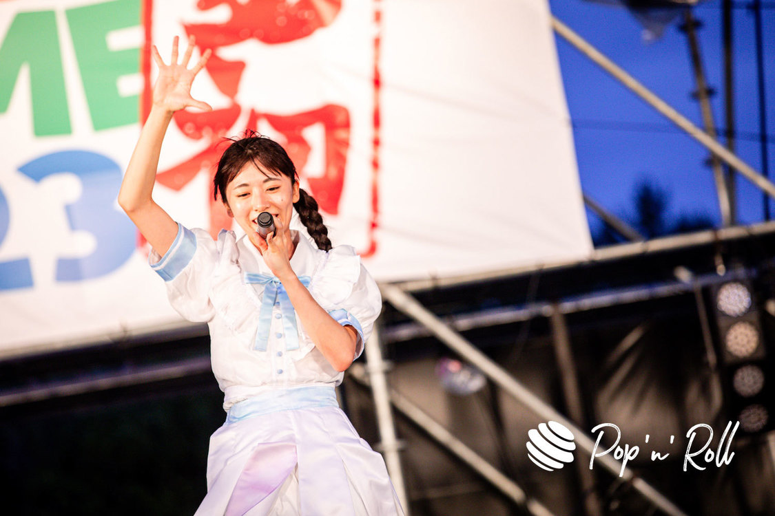 真っ白なキャンバス＜超NATSUZOME2023＞超ステージ／海浜幕張公演Gブロック（2023年7月1日）