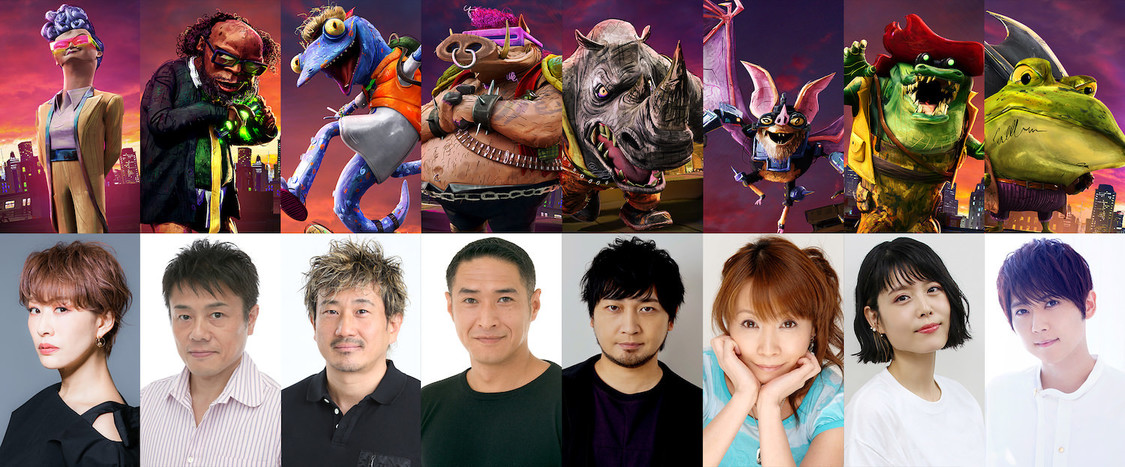 『ミュータント・タートルズ：ミュータント・パニック！』日本語吹替版キャスト