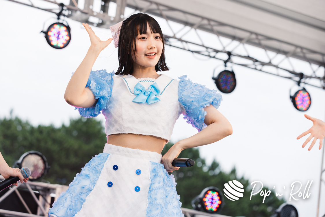 小野莉々（ドラマチックレコード）＜超NATSUZOME2023＞SOMARIステージ／海浜幕張公演Gブロック（2023年7月1日）