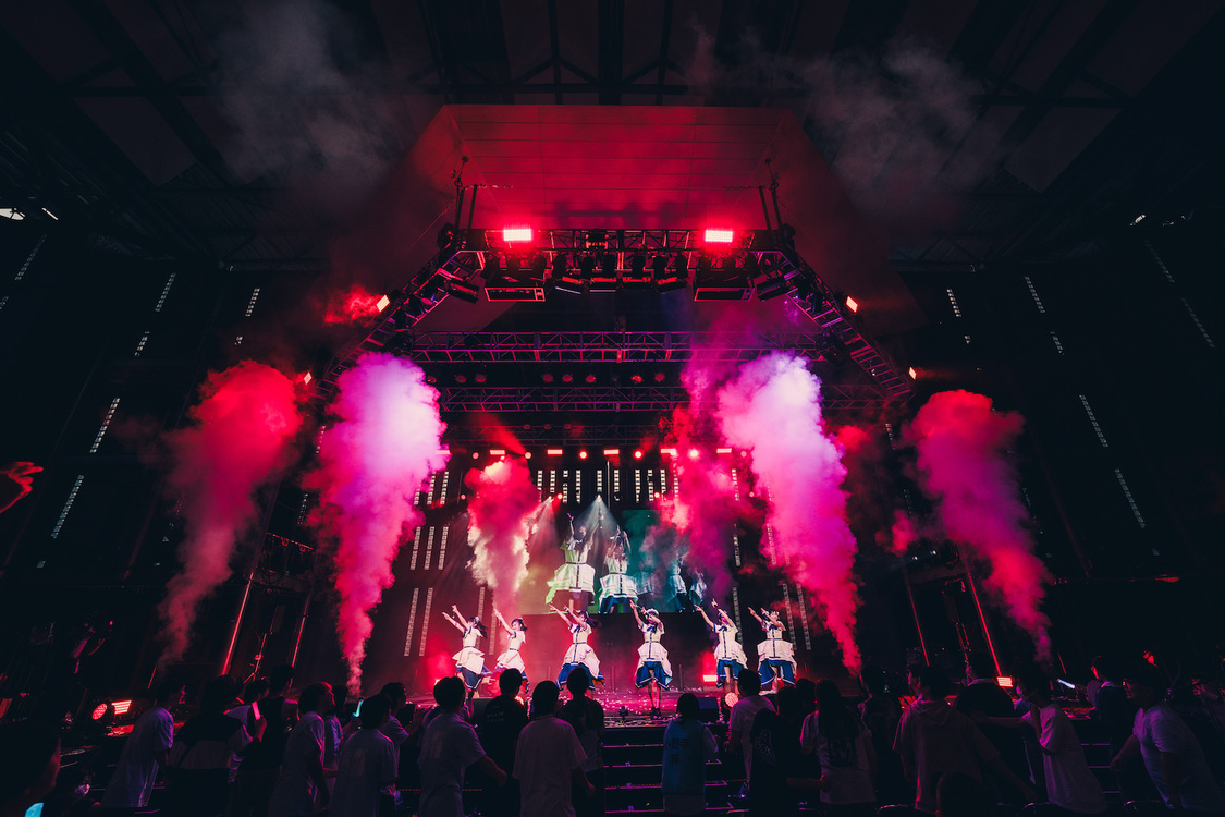 ＜真っ白なキャンバス フリーライブ 2023 夏＞河口湖ステラシアター（2023年7月8日）