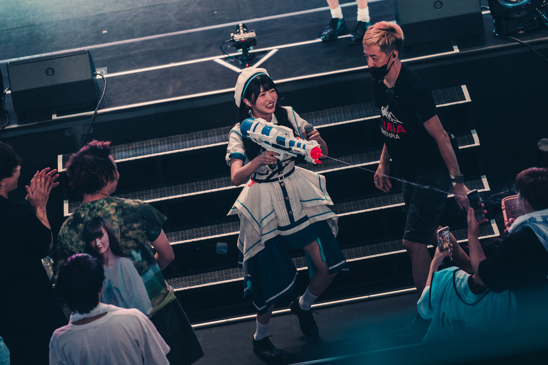 ＜真っ白なキャンバス フリーライブ 2023 夏＞河口湖ステラシアター（2023年7月8日）