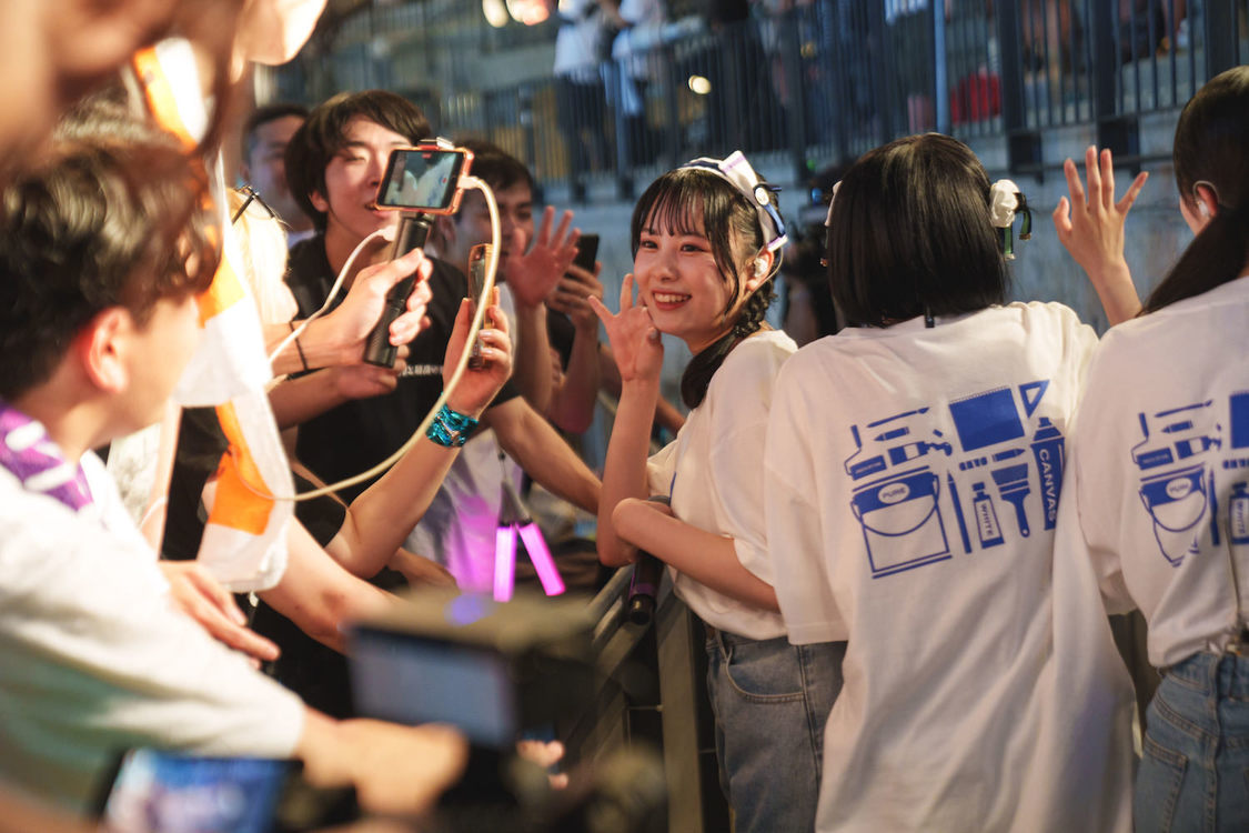 ＜真っ白なキャンバス フリーライブ 2023 夏＞河口湖ステラシアター（2023年7月8日）