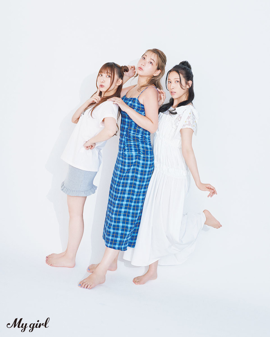 『My Girl vol.37』高槻かなこ・伊波杏樹・鈴木愛奈（撮影：熊木優（io））
