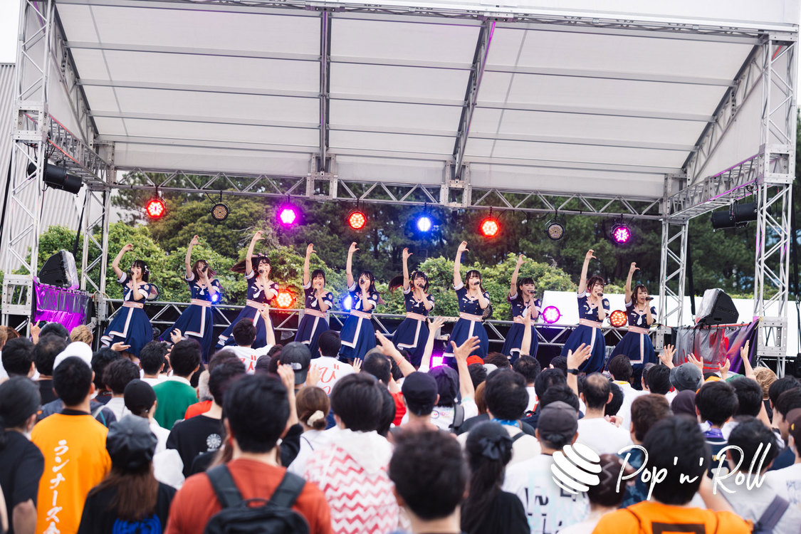 高嶺のなでしこ＜超NATSUZOME2023＞SOMARIステージ／海浜幕張公演Gブロック（2023年7月1日）