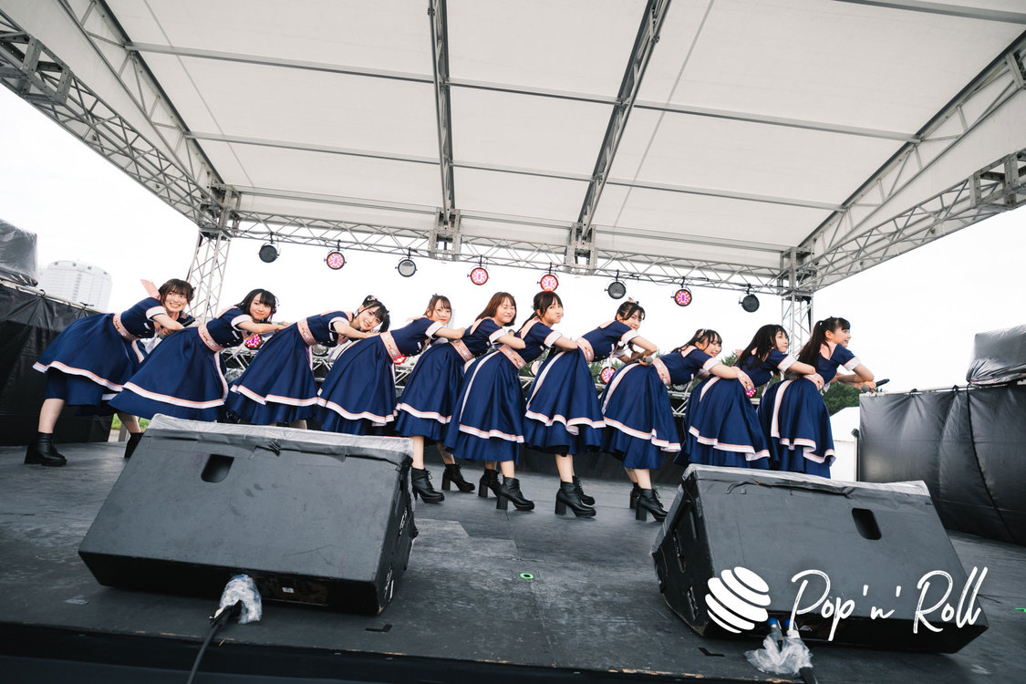 高嶺のなでしこ＜超NATSUZOME2023＞SOMARIステージ／海浜幕張公演Gブロック（2023年7月1日）