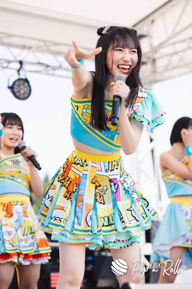 永松波留（ラフ×ラフ）＜超NATSUZOME2023＞SOMARIステージ／海浜幕張公演Gブロック（2023年7月2日）