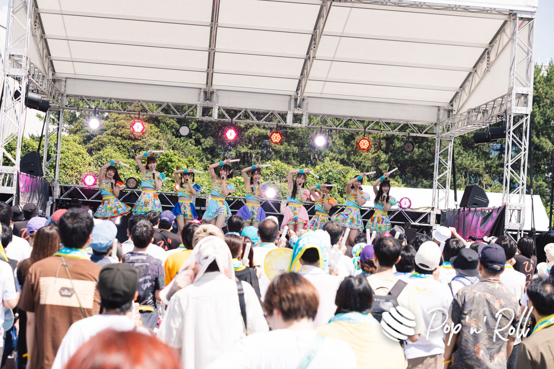 ラフ×ラフ＜超NATSUZOME2023＞SOMARIステージ／海浜幕張公演Gブロック（2023年7月2日）