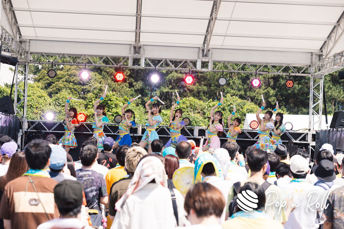 ラフ×ラフ＜超NATSUZOME2023＞SOMARIステージ／海浜幕張公演Gブロック（2023年7月2日）