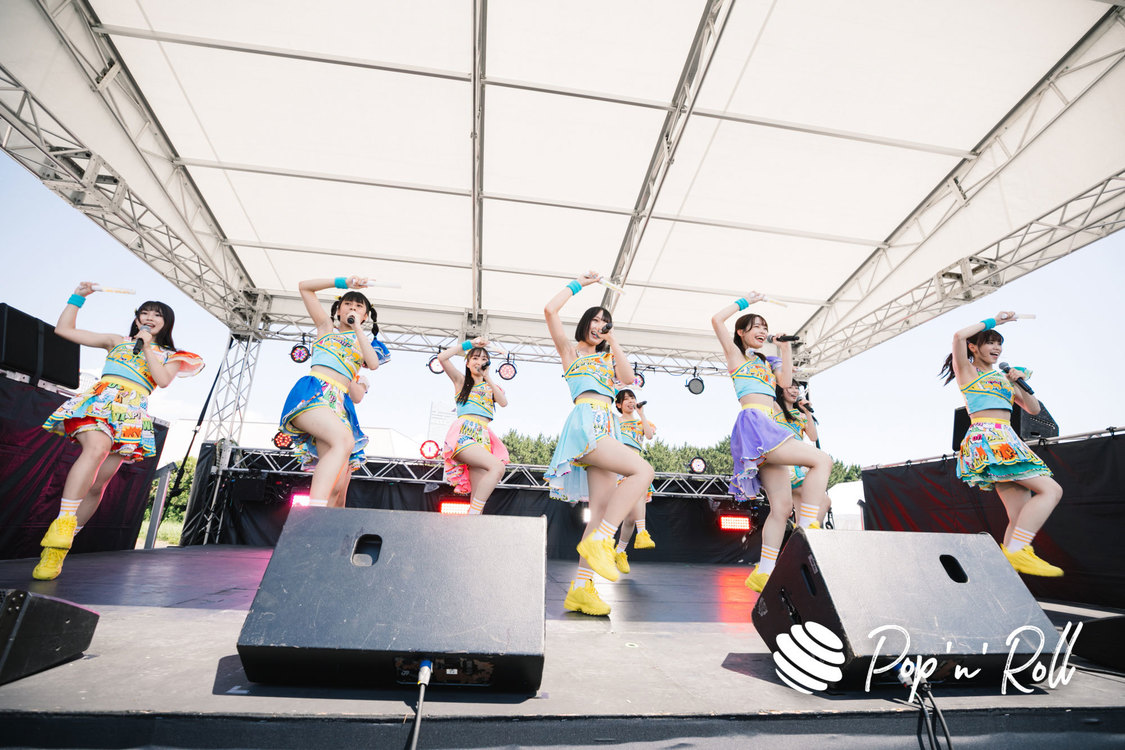 ラフ×ラフ＜超NATSUZOME2023＞SOMARIステージ／海浜幕張公演Gブロック（2023年7月2日）