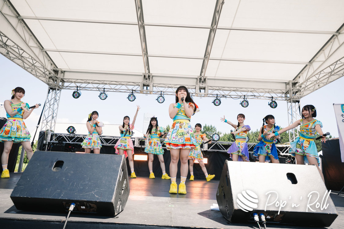 ラフ×ラフ＜超NATSUZOME2023＞SOMARIステージ／海浜幕張公演Gブロック（2023年7月2日）